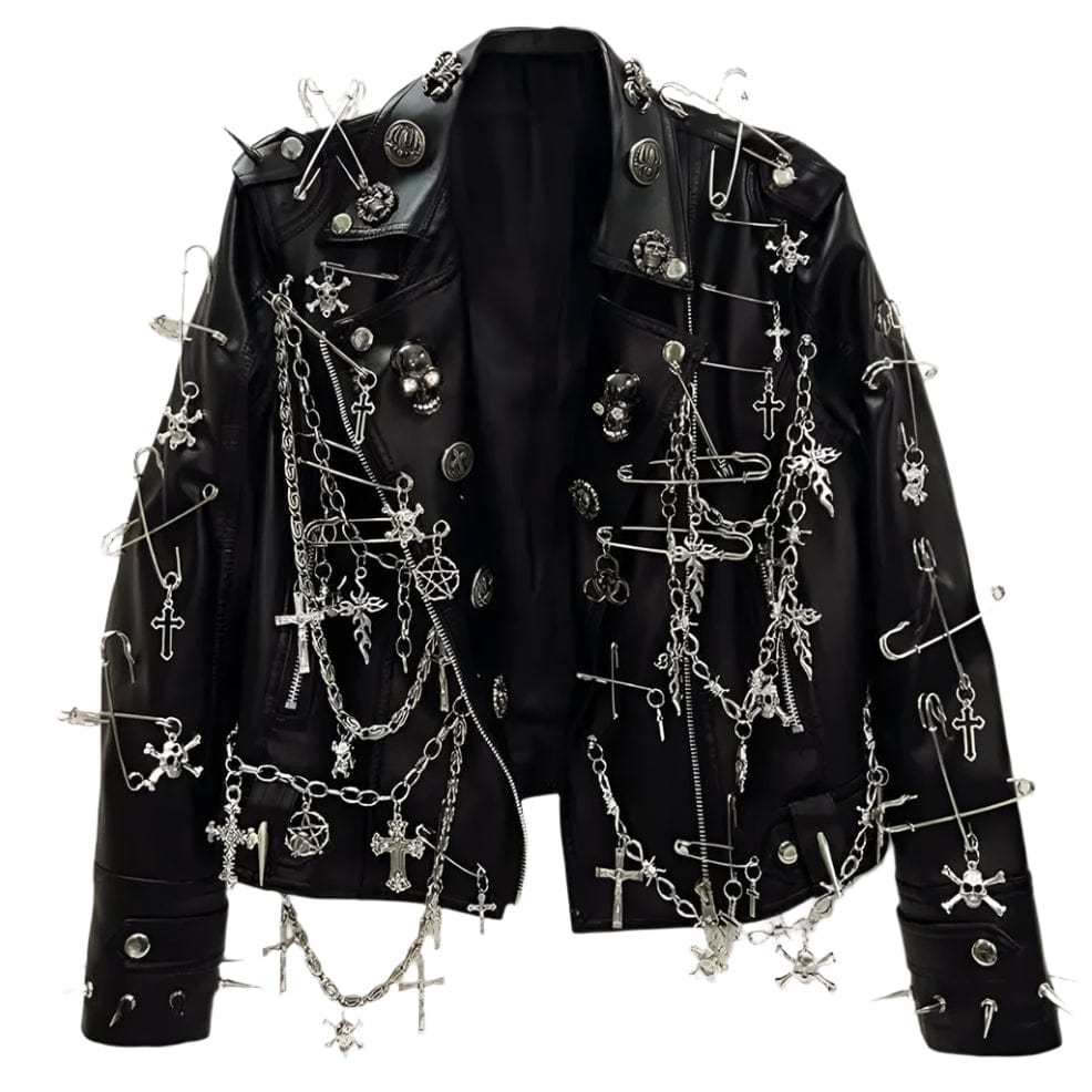 Black / S Victorious Moonberry Punk Jacket