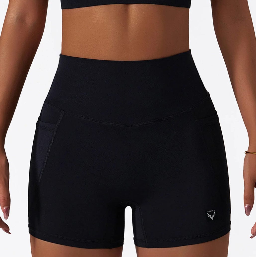 Black / S Victorious Outbreak Gym Shorts W/ Pockets
