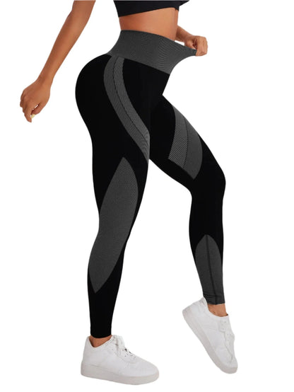 Black / S Victorious Venus Vapor Women's Seamless Yoga Leggings