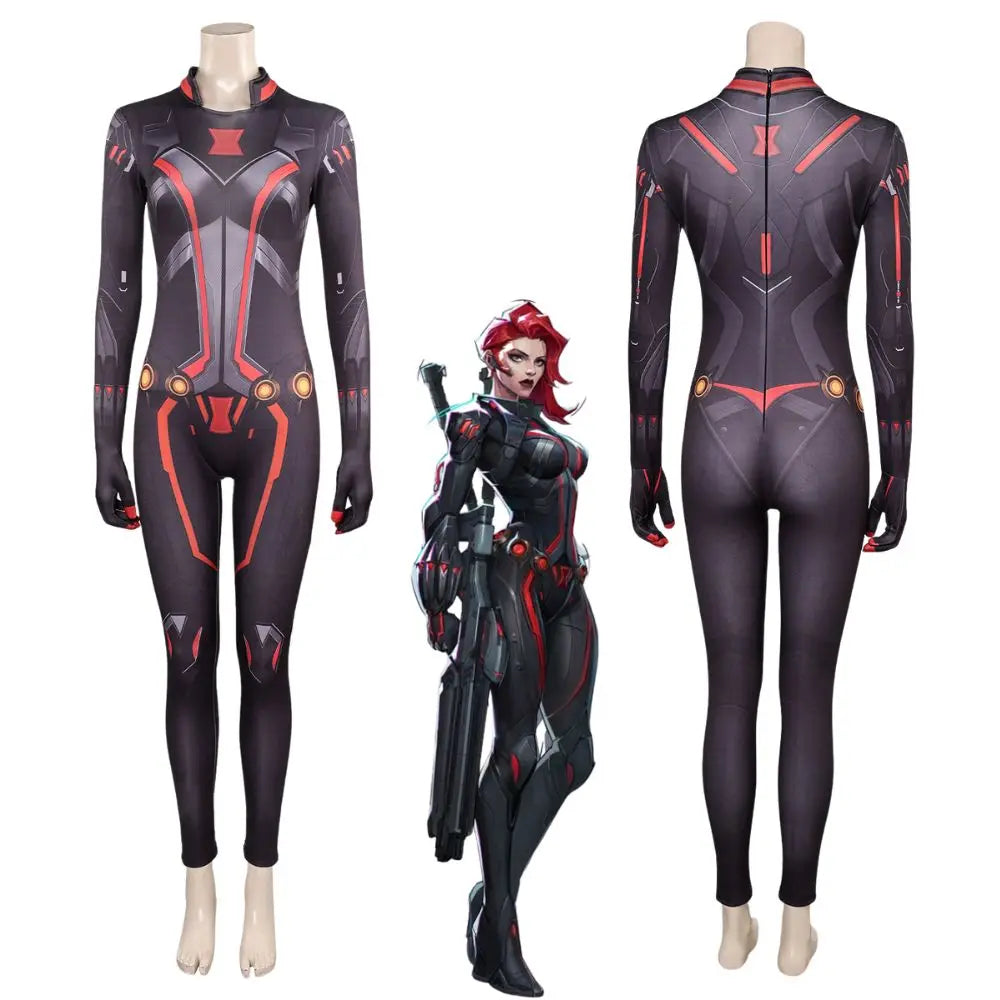 Black / XS Marvel Rivals Psylocke Cosplay/ Gaming Marvel Cosplay