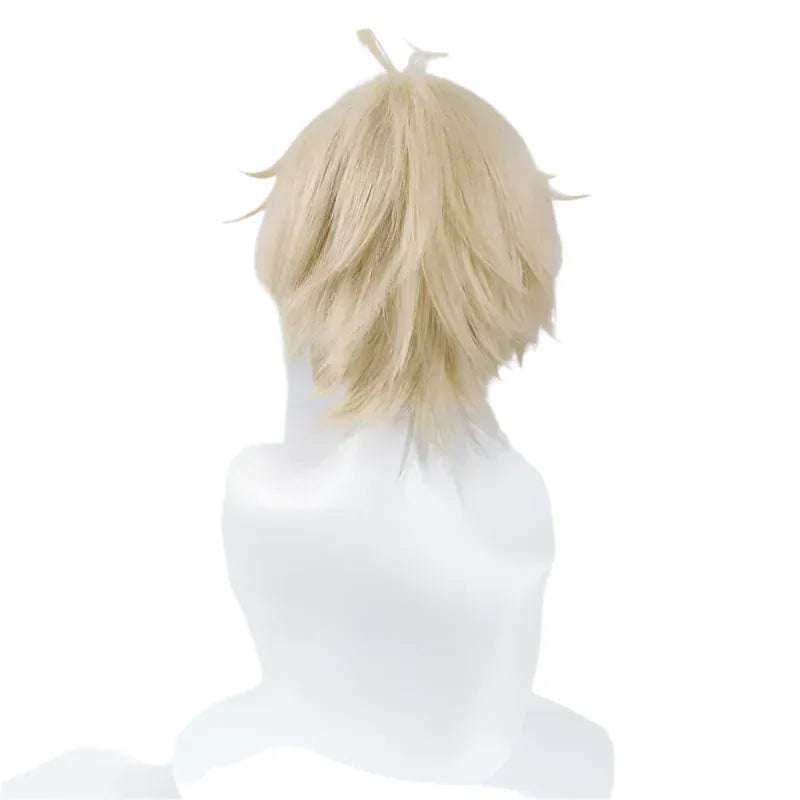 Blonde Mikaela Hyakuya Cosplay Wig Men /Short Wig Cosplay Anime