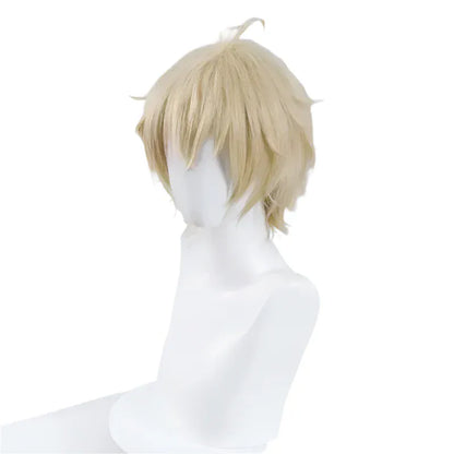 Blonde Mikaela Hyakuya Cosplay Wig Men /Short Wig Cosplay Anime