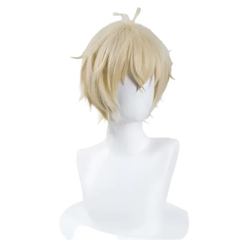 Blonde Mikaela Hyakuya Cosplay Wig Men /Short Wig Cosplay Anime