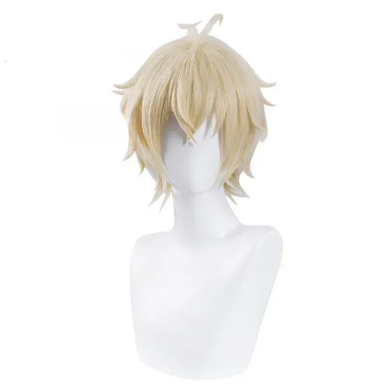 Blonde Mikaela Hyakuya Cosplay Wig Men /Short Wig Cosplay Anime