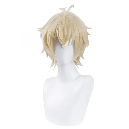 Blonde Mikaela Hyakuya Cosplay Wig Men /Short Wig Cosplay Anime