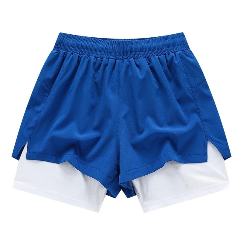 Blue / (90-95kg) for 3XL / CHINA Victorious SprintFlex 2 in 1 Men's Shorts