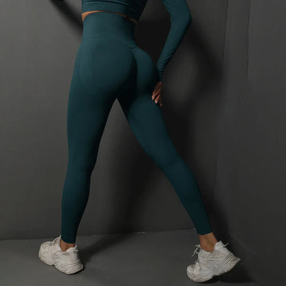 Blue Green / S Victorious Aphrodite's Charm Seamless Gym Leggings