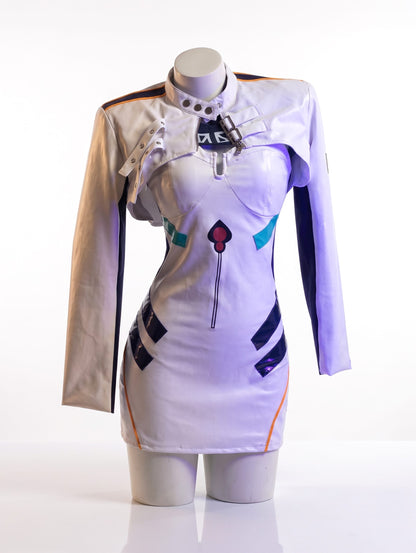 Blue / S Asuka + Ayanami Nerv-Link Cosplay Set