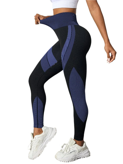 Blue / S Victorious Venus Vapor Women's Seamless Yoga Leggings