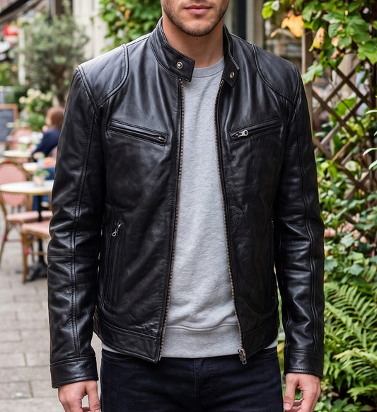 Bureau Command Leather Jacket