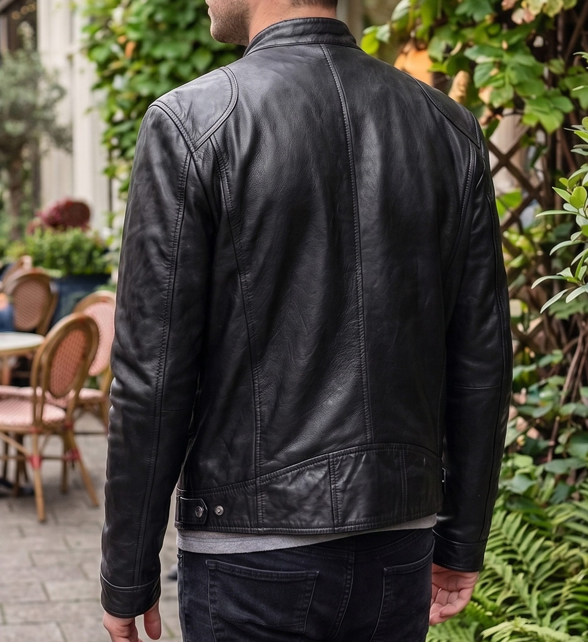 Bureau Command Leather Jacket