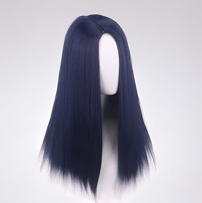 Caitlyn Kiramman Cosplay Wig, Arcane Blue Wig Long