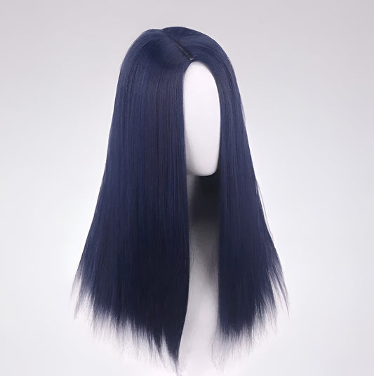 Caitlyn Kiramman Cosplay Wig, Arcane Blue Wig Long
