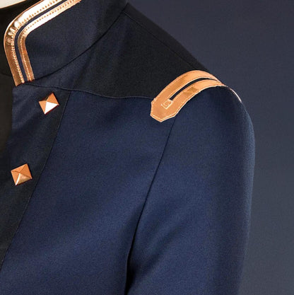 Caitlyn Kiramman Cosplay Costume /Arcane Season 2 – Blue Enforcer Suit by Victorious