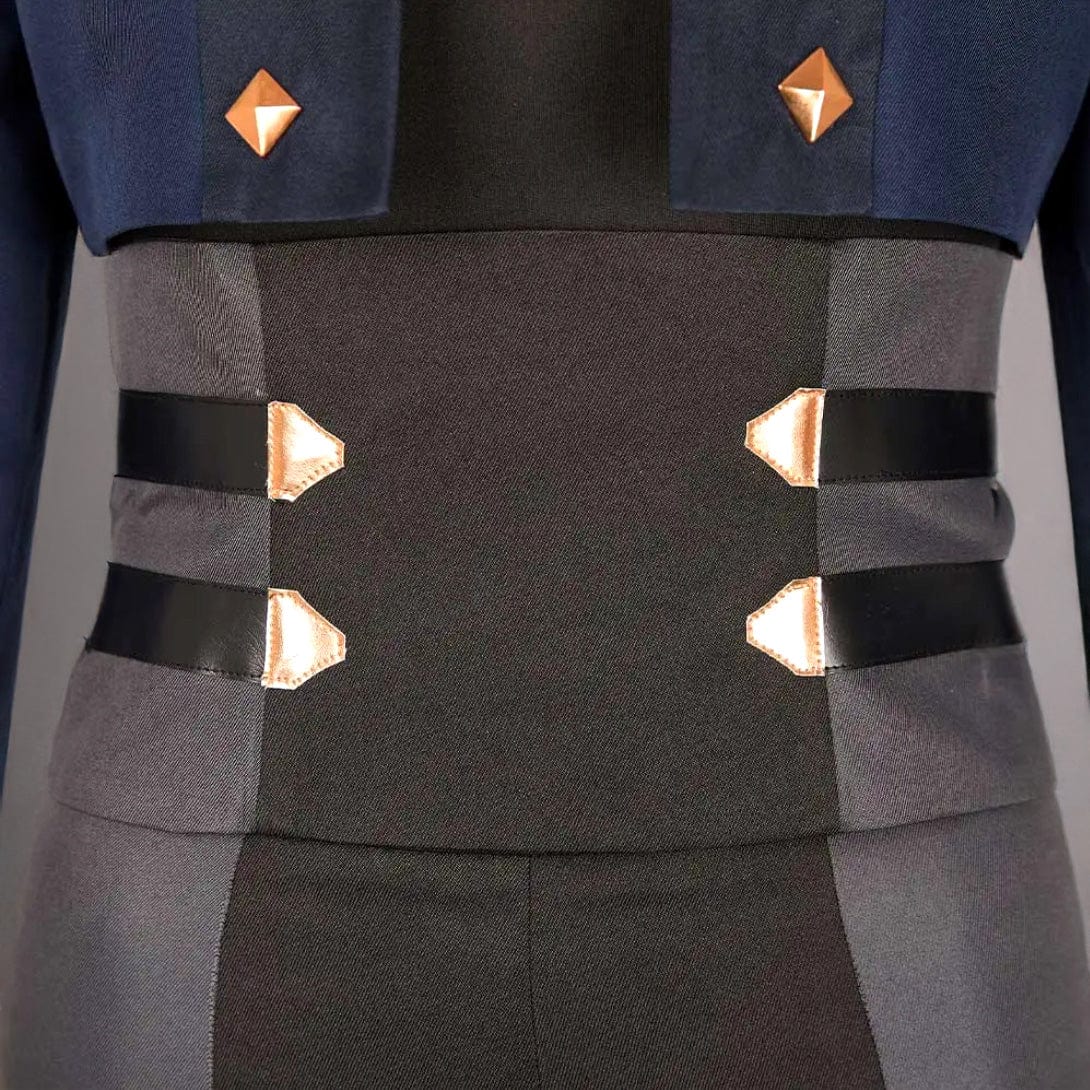 Caitlyn Kiramman Cosplay Costume /Arcane Season 2 – Blue Enforcer Suit by Victorious