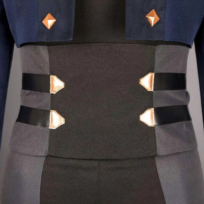 Caitlyn Kiramman Cosplay Costume /Arcane Season 2 – Blue Enforcer Suit by Victorious