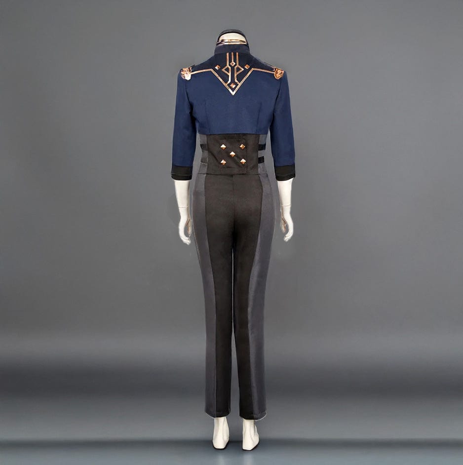 Caitlyn Kiramman Cosplay Costume /Arcane Season 2 – Blue Enforcer Suit by Victorious