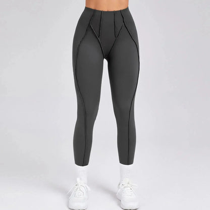 carbon gray / S Victorious "Power-Up" Seamless Workout Leggings