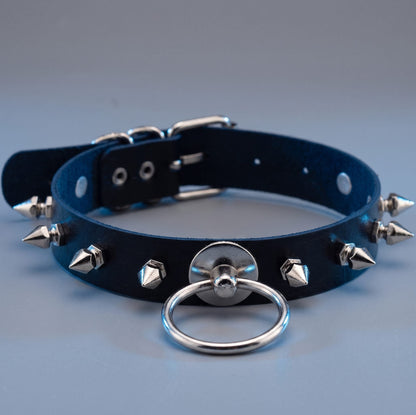 Chocker Spikes Punk Collar