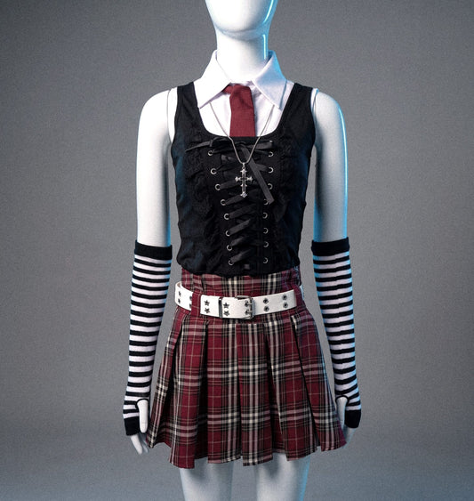 Clothes only / S Misa Amane Dark Academia Cosplay Costume by Victorious