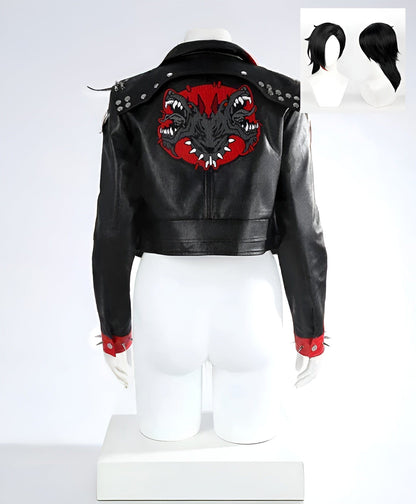 Coat & wig / XS Vi Arcane Season 2 Vegan Leather Jacket & Accessories