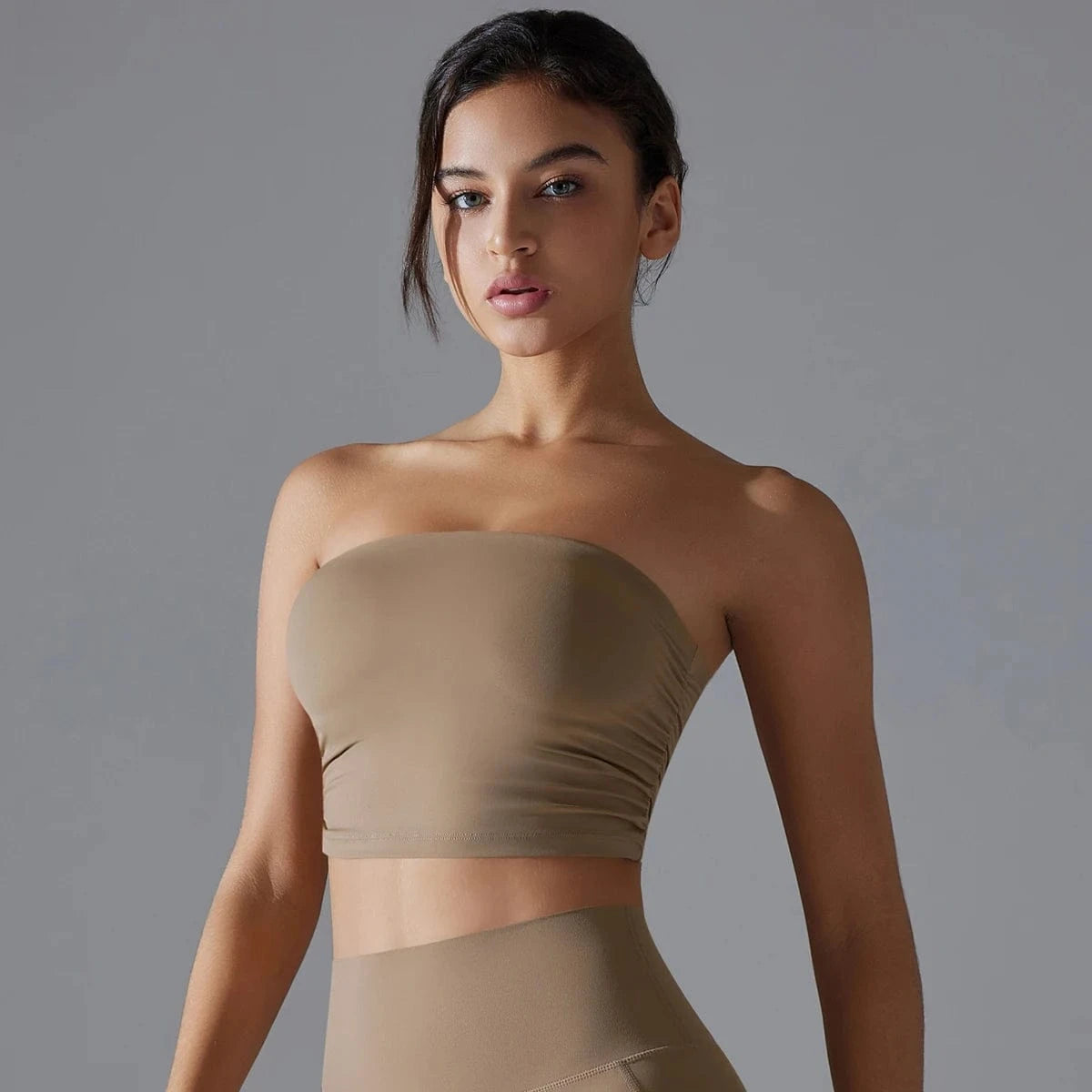 Cocoa / S Victorious LumeCore Gym Top