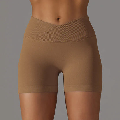 Cocoa / S Victorious Nomad Crossover Waist Shorts XXIIV