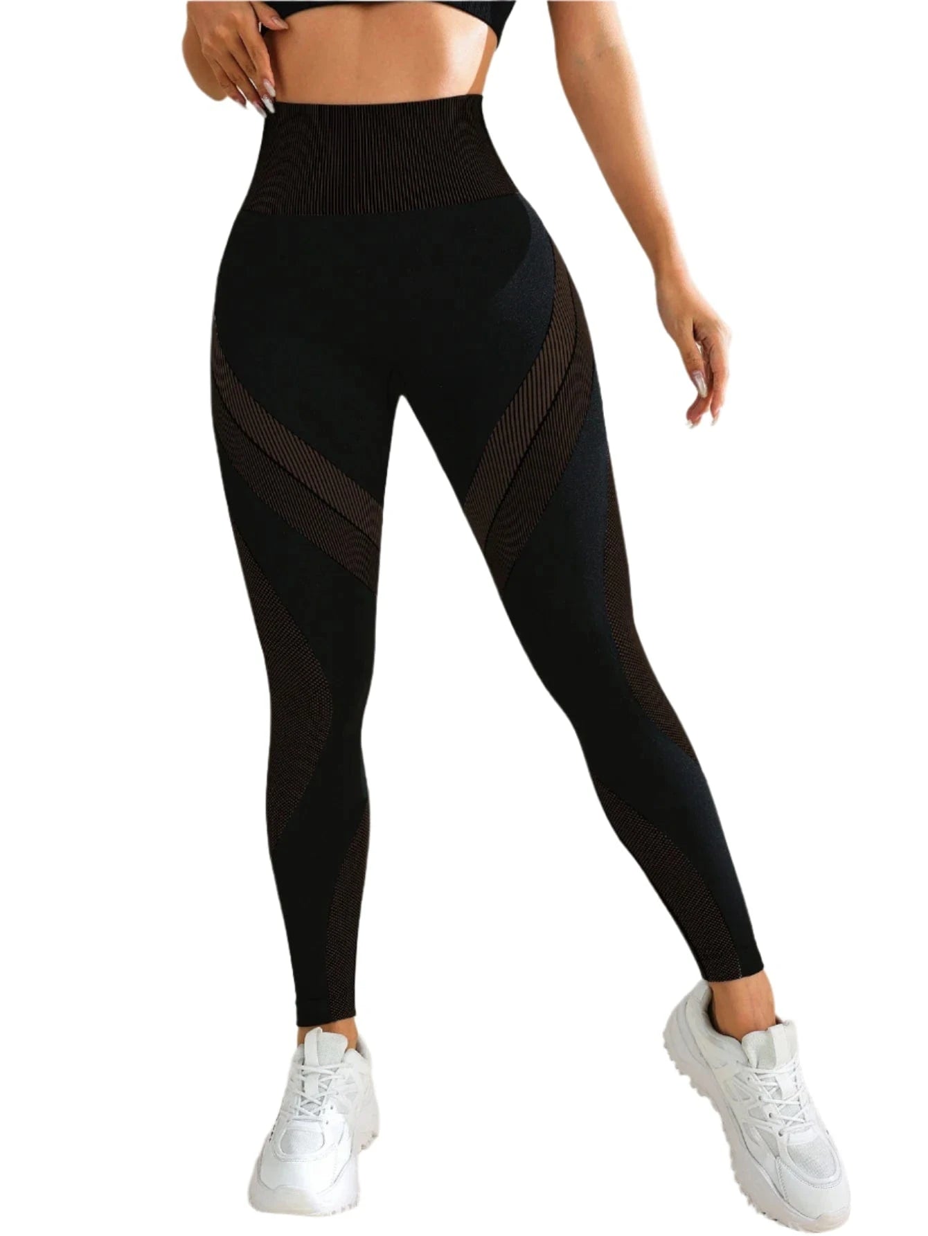 Coffee / S Victorious Venus Vapor Women's Seamless Yoga Leggings