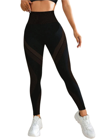 Coffee / S Victorious Venus Vapor Women's Seamless Yoga Leggings