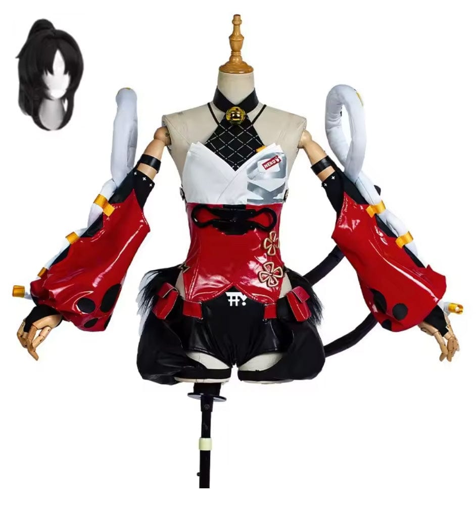 Cosplay and wig / XS Victorious Mana Nekomiya Cosplay/ Zenless Zone Zero