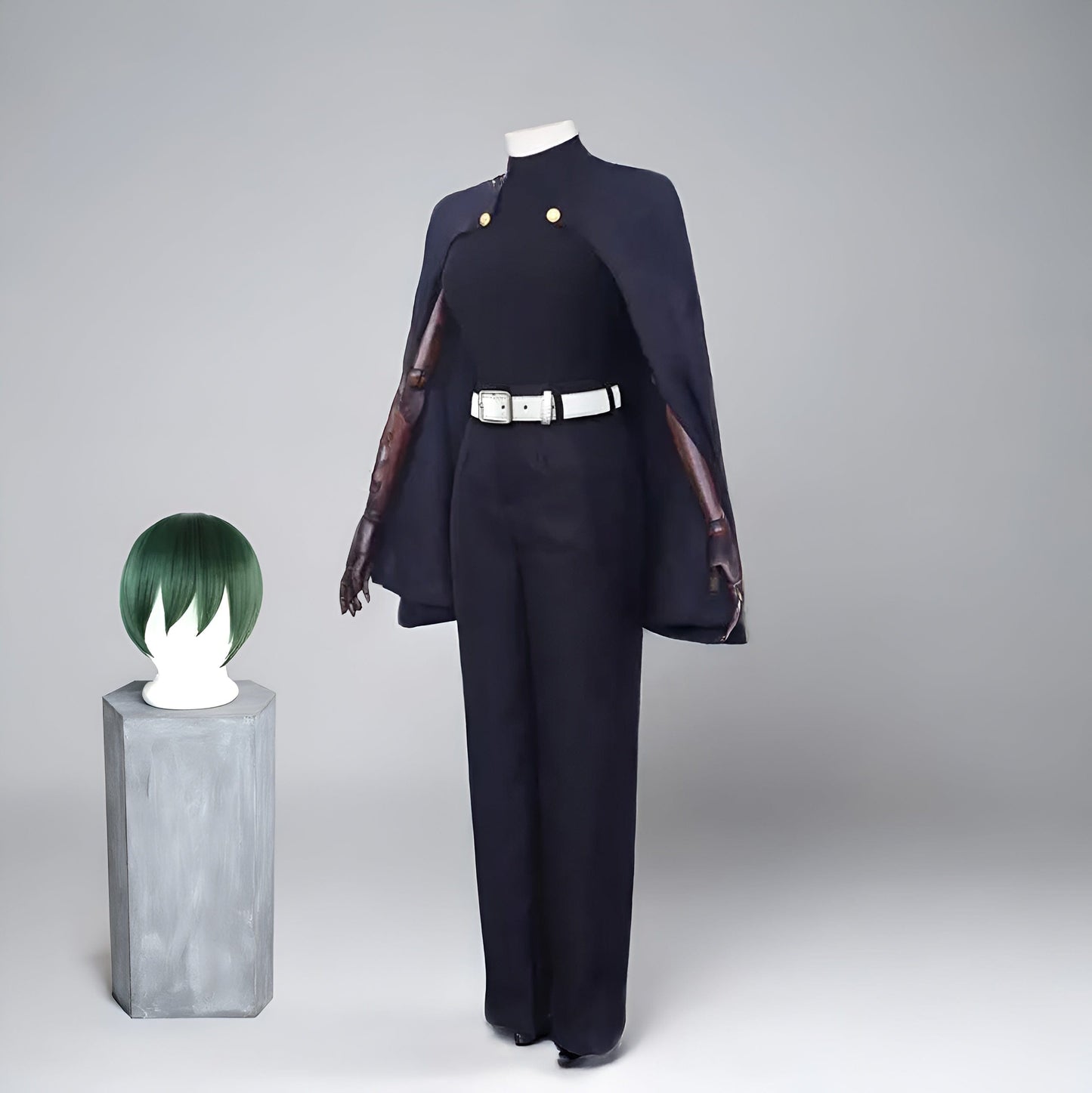 Costume and Wig / S Maki Zenin Jujutsu Kaisen Cosplay/ Short Hair