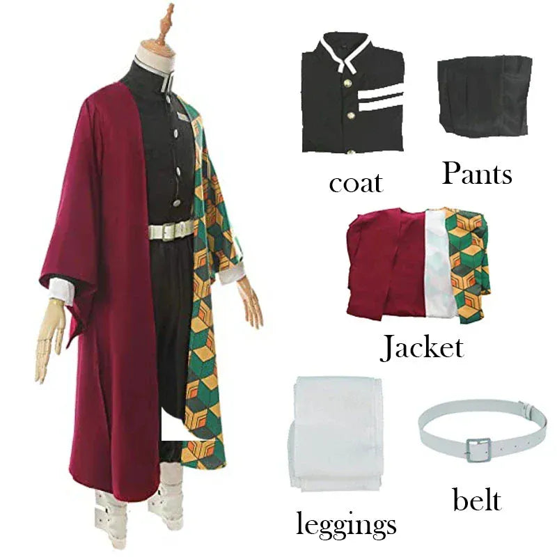 Costume only / 110 Demon Slayer Giyu Tomioka Cosplay