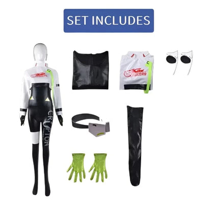 Costume Only / XS Victorious Miku Racing Cosplay