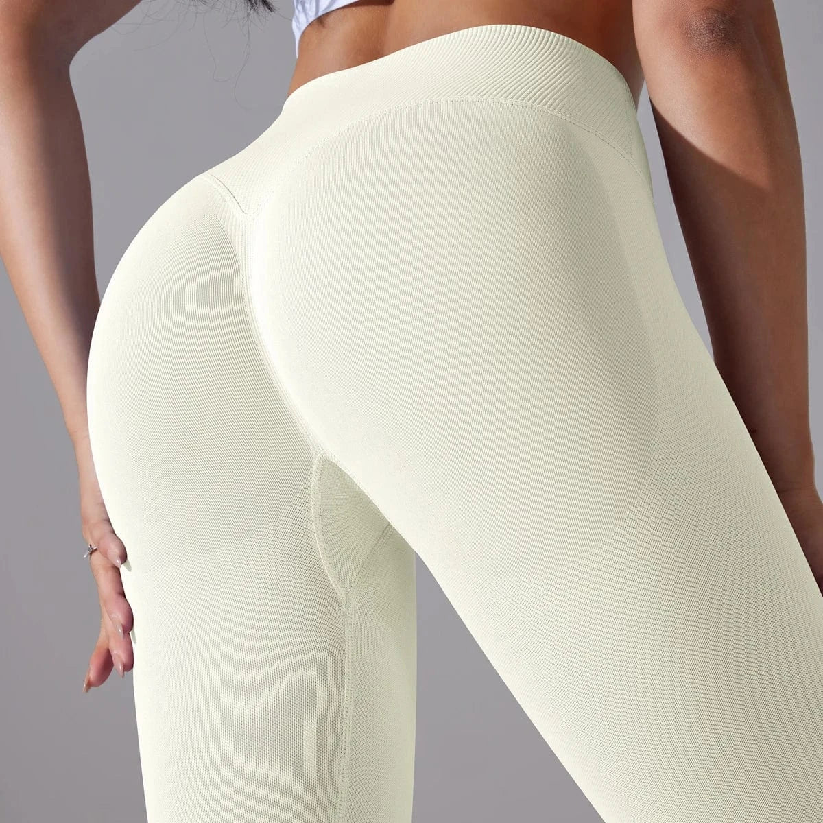 Crossover Waist Women Yoga Leggings / Victorious BioSync Leggings