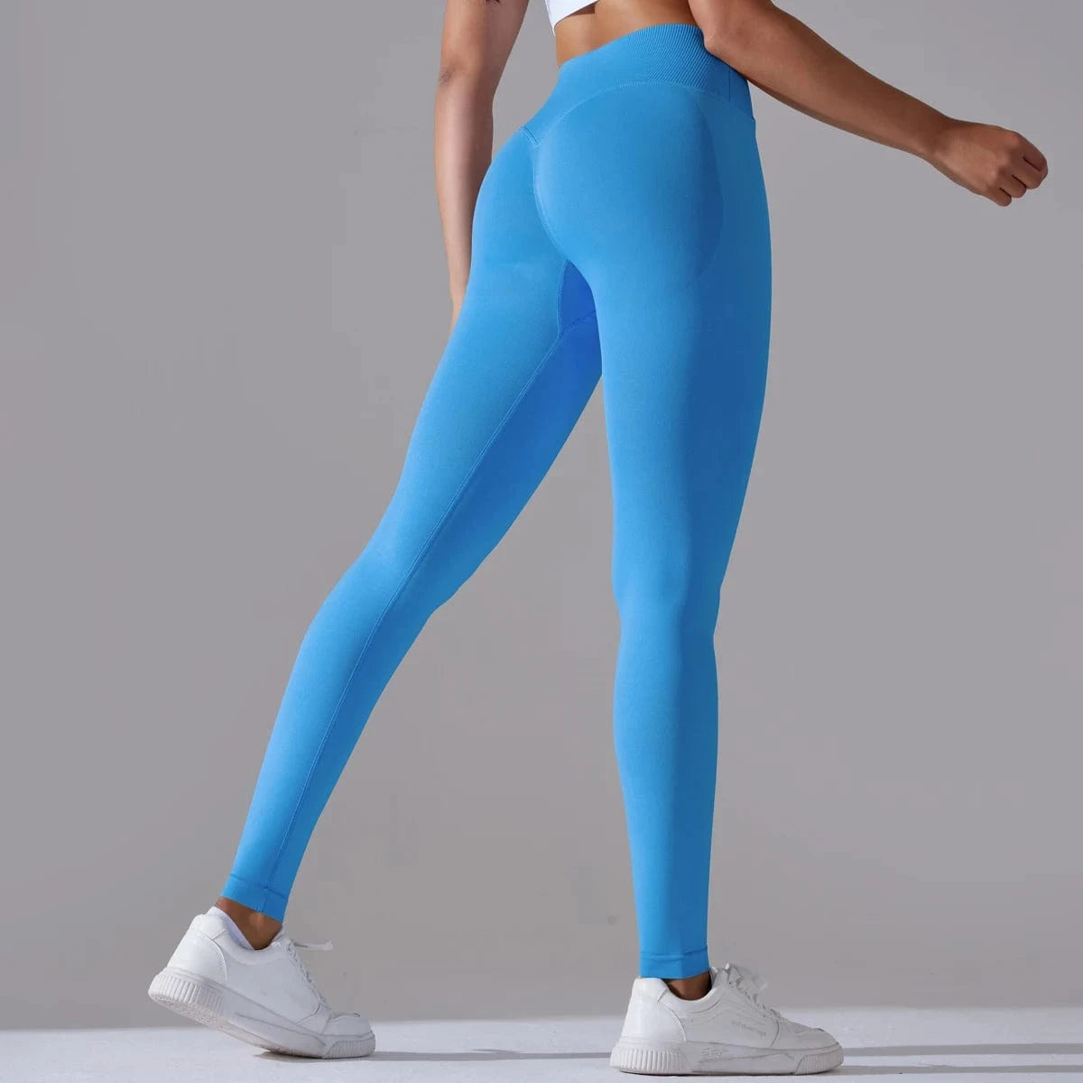 Crossover Waist Women Yoga Leggings / Victorious BioSync Leggings