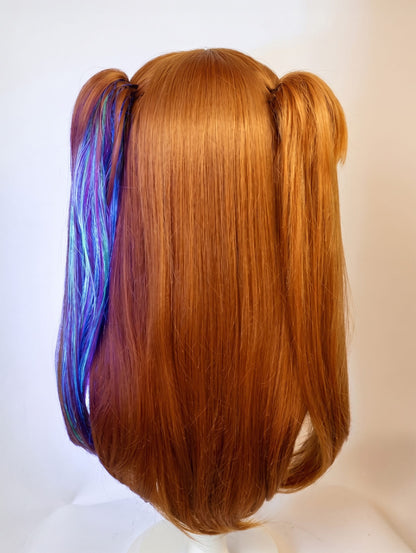 Cyber-Punk Asuka Langley Cosplay Set