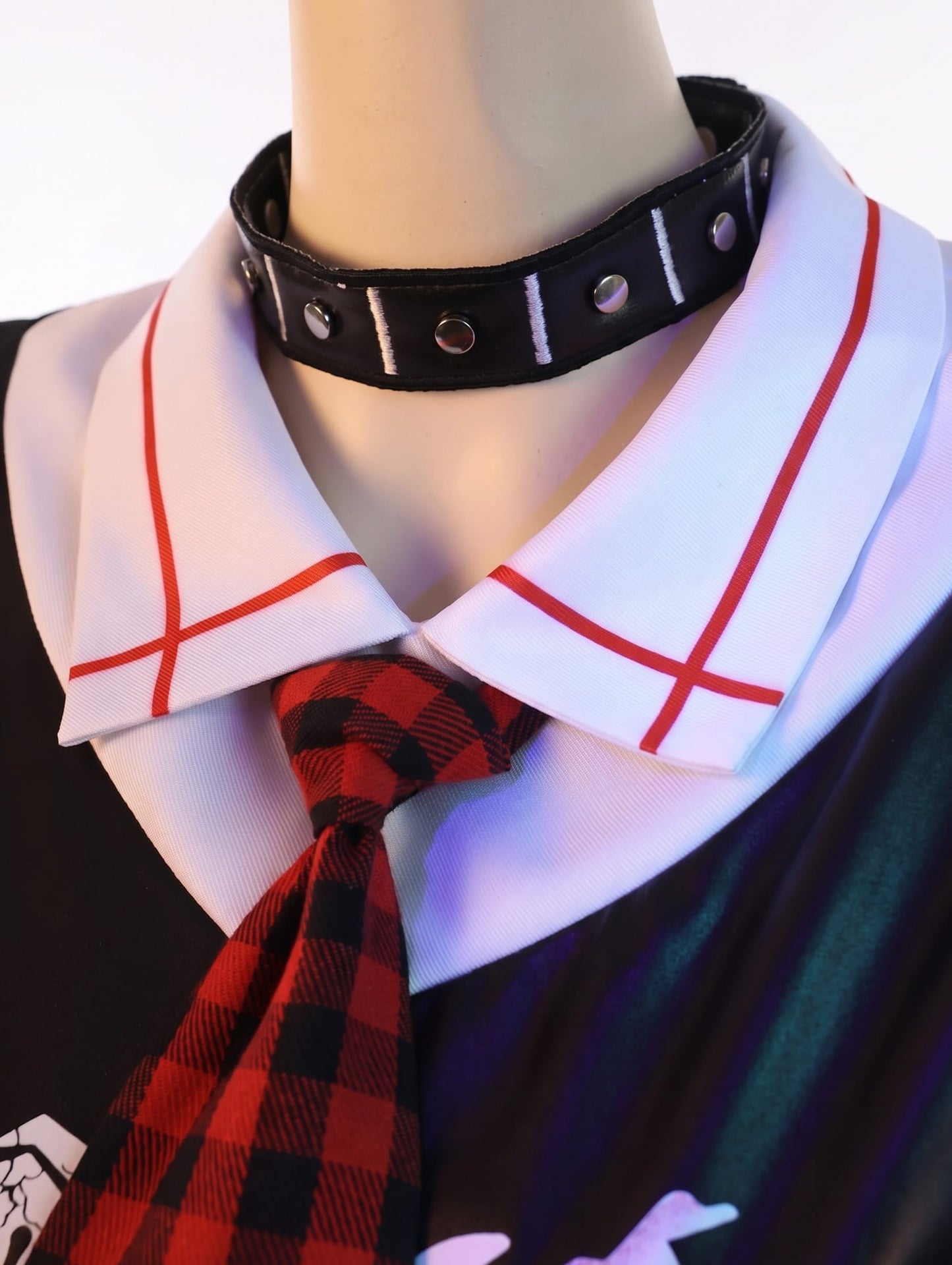 Cyber-Punk Asuka Langley Cosplay Set