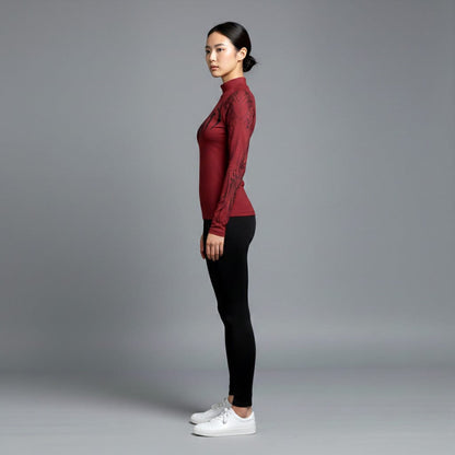 Cyber Sigil Long Sleeve Sports T-shirt / Korean Fashion Gothic Shirt