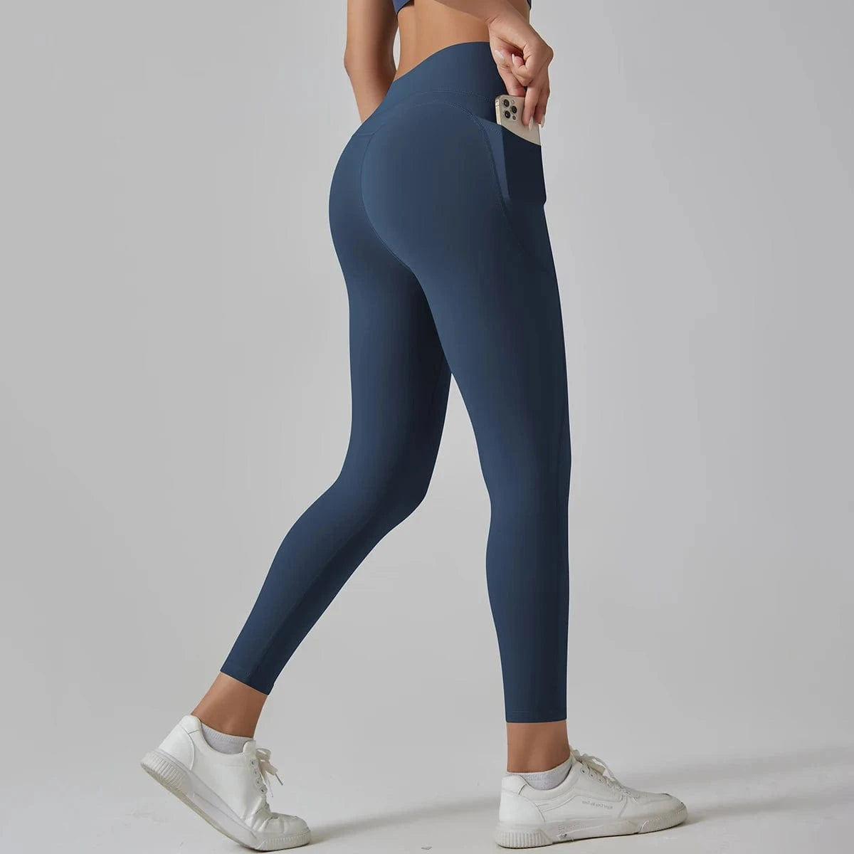 Dark Blue / S Victorious GravityFit Seamless Leggings