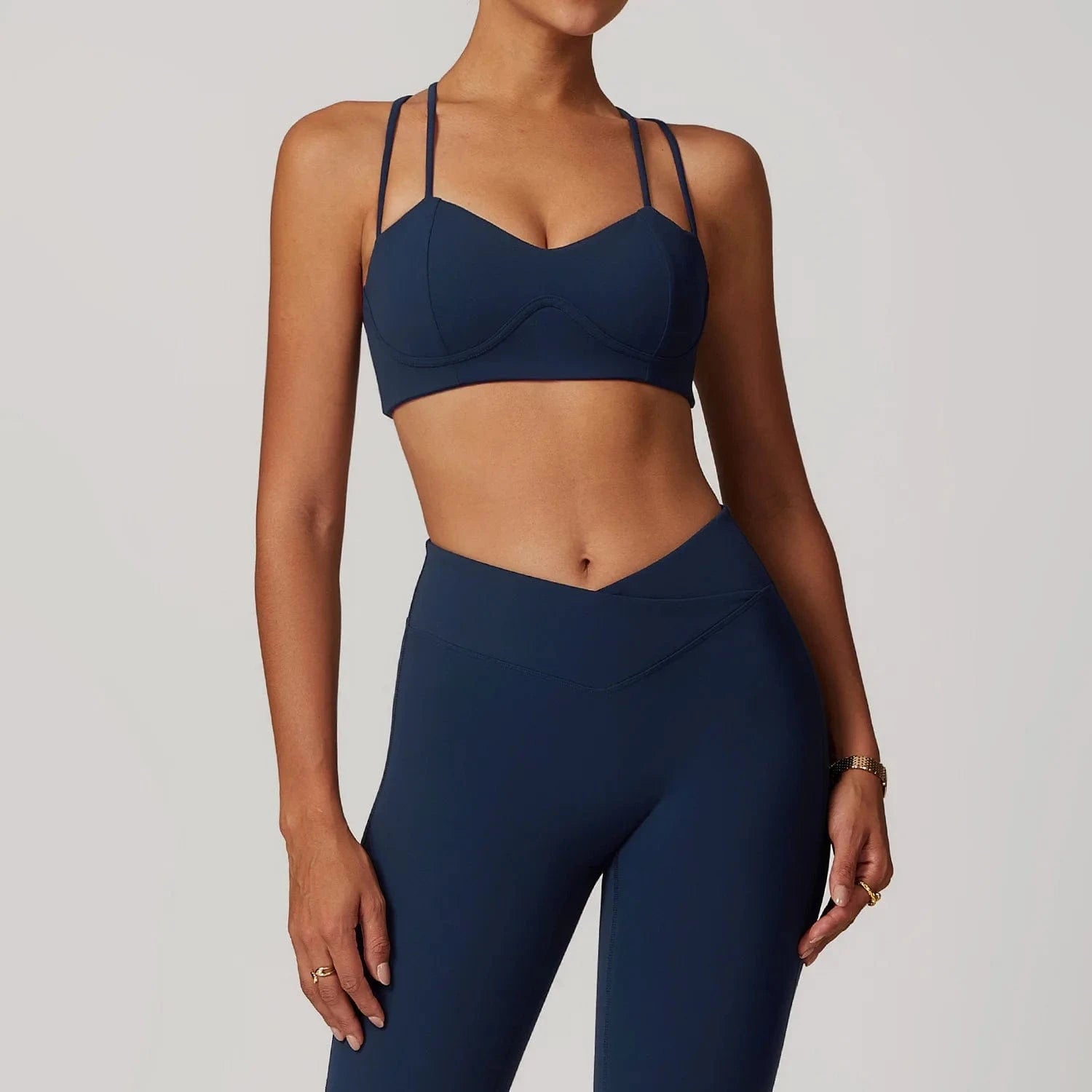 Dark Blue / XL Victorious EnduraFlow Sports Bra