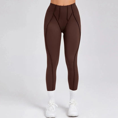 Dark Brown / S Victorious "Power-Up" Seamless Workout Leggings