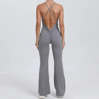 Dark grey / S Victorious BalanceFlow V Back Bodysuits