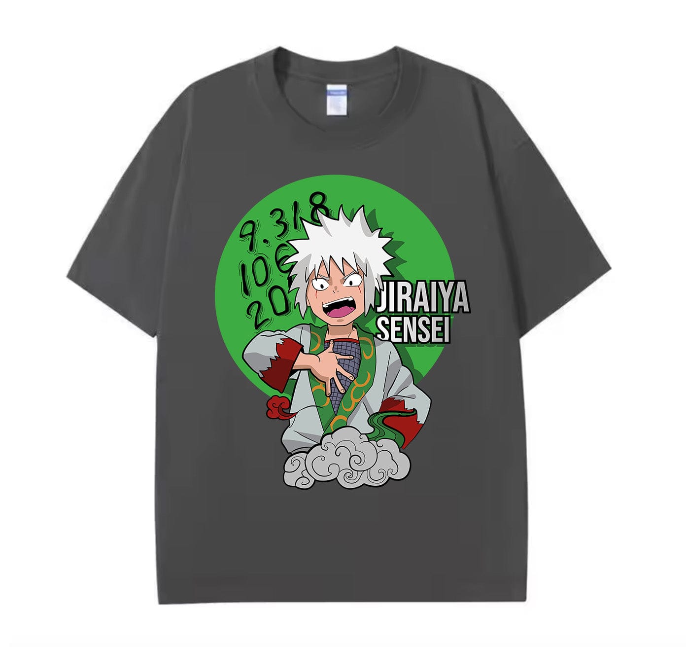 Dark Grey / XS Jiraiya Sensei Anime Oversize T-Shirt