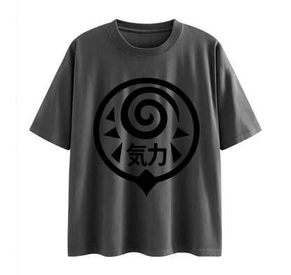 Dark Grey / XS kanji Anime (Naruto)Oversize T-Shirt