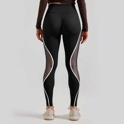 Dark Mesh Leggings/ Sports leggings/ Yoga Leggings
