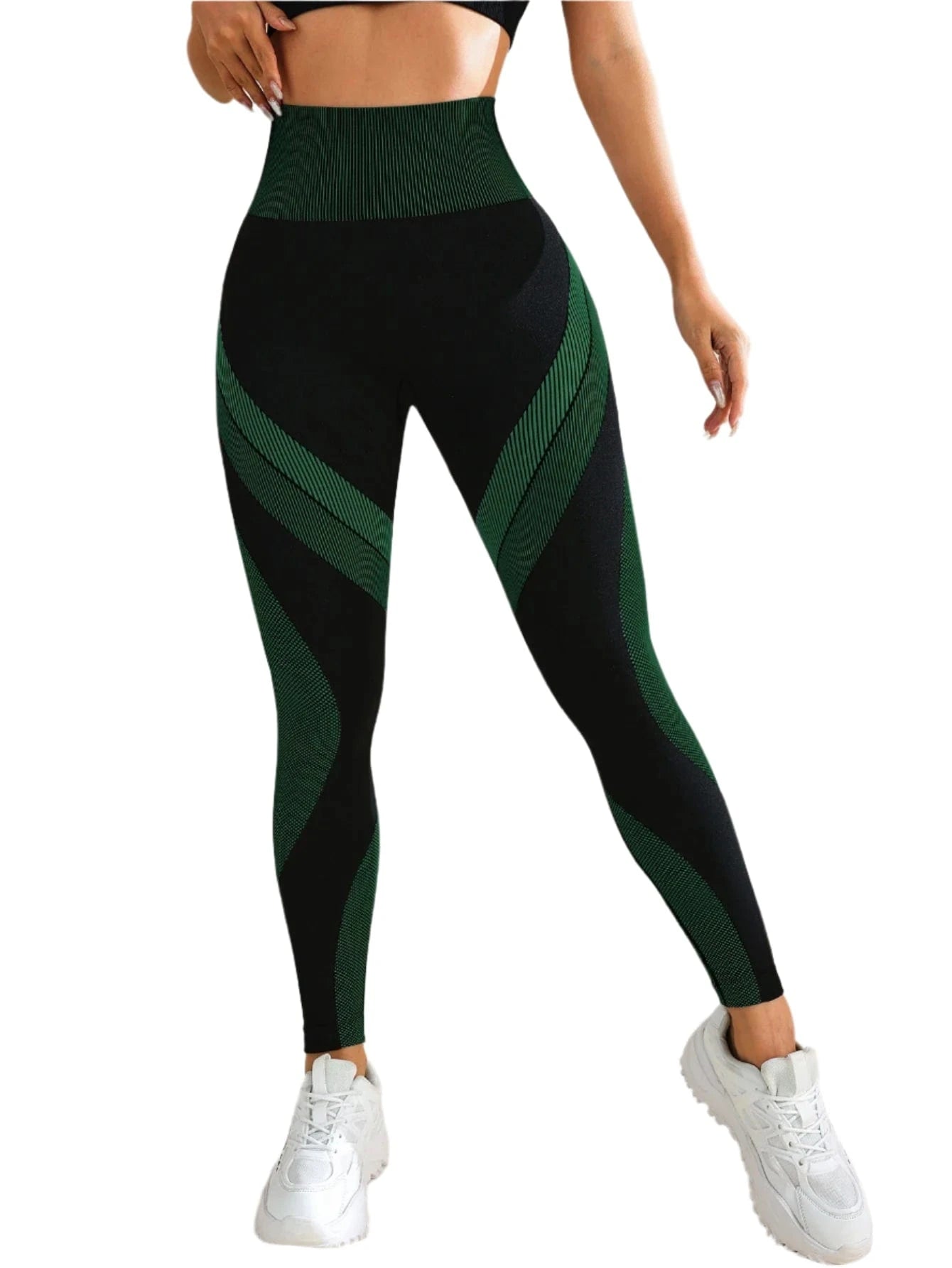 Darkgreen / S Victorious Venus Vapor Women's Seamless Yoga Leggings
