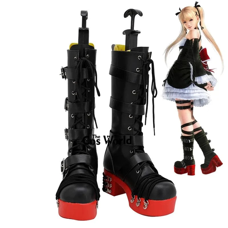 Dead or Alive Marie Rose Games Cosplay Boots / Boots Costume