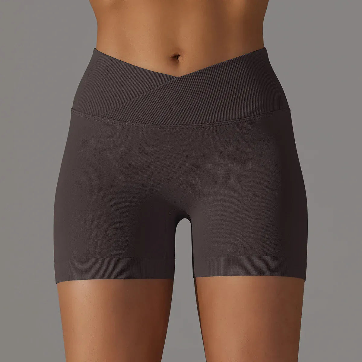 Deep Coffee / S Victorious Nomad Crossover Waist Shorts XXIIV