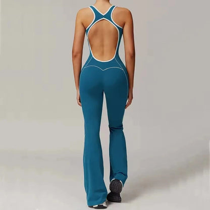 Deep Sea Blue / S Full Body Yoga Suit/ Gym Suit/ Bodycon (Starlight)