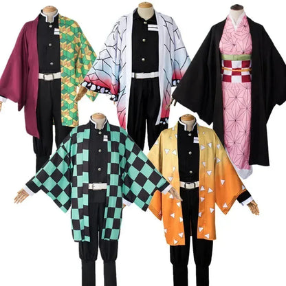 Demon Slayer Cosplay Tanjiro, Nezuko, Shinobu, Zenitsu